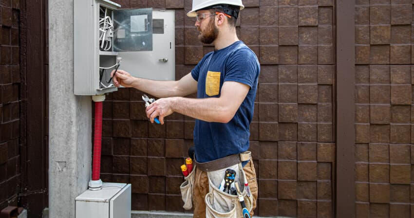 Project overview - electrical repair work